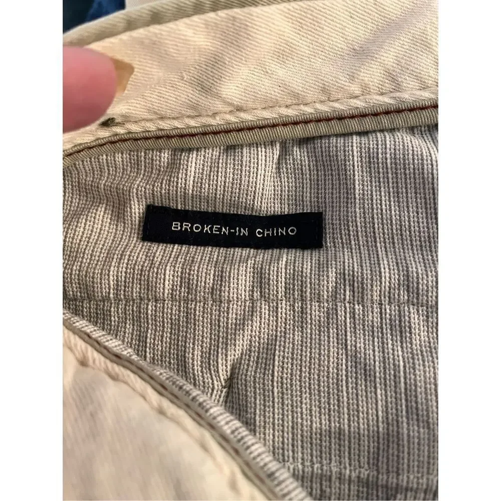 J. Crew Putty Broken-In Chino Pants sz 34X32